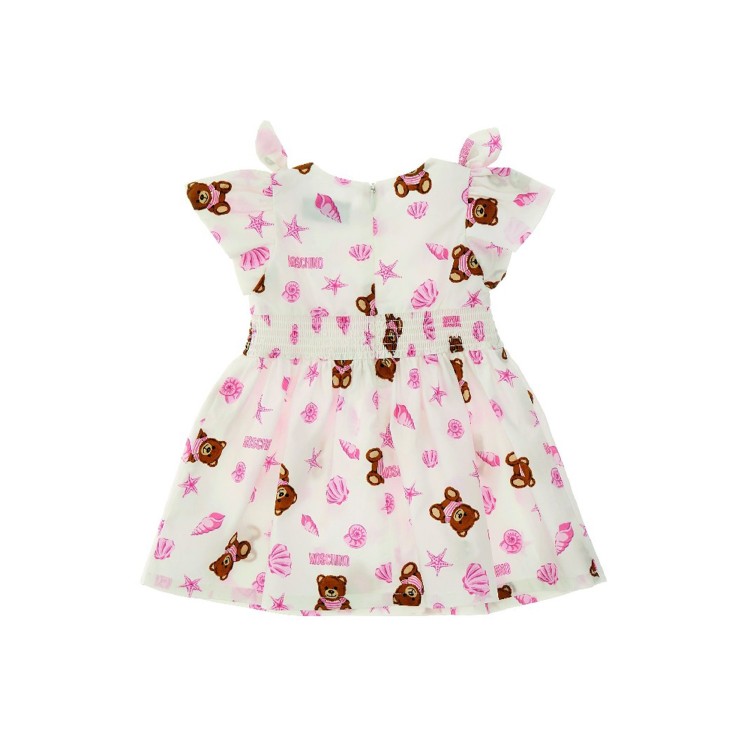 MOSCHINO Abito bianco neonata