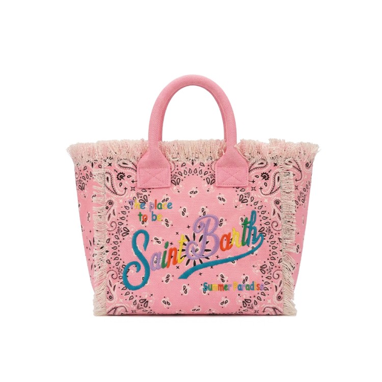 SAINT BARTH Borsa Colette rosa bandana bambina