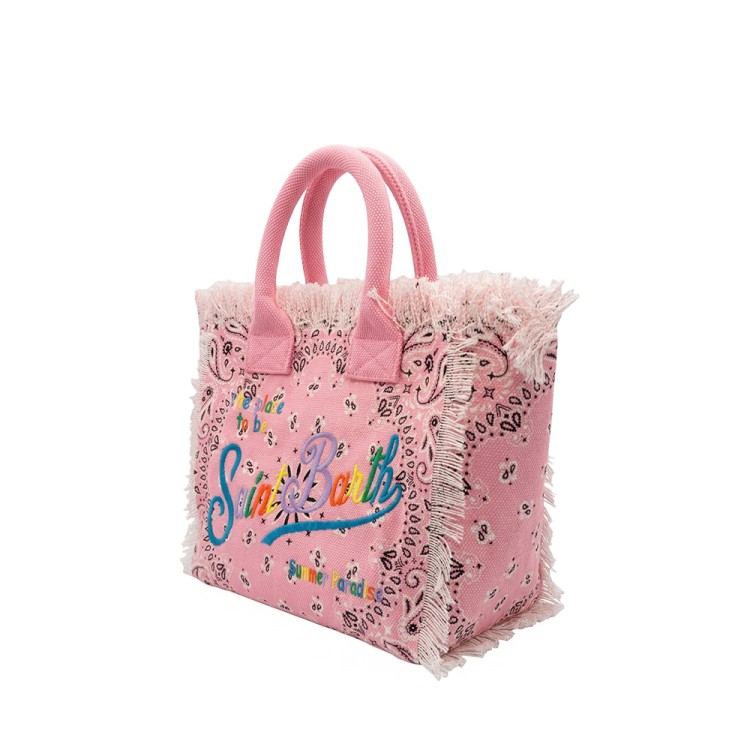 SAINT BARTH Borsa Colette rosa bandana bambina