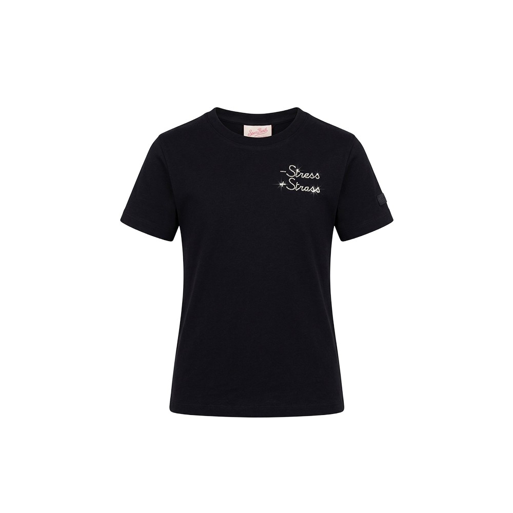 SAINT BARTH T-shirt nera...