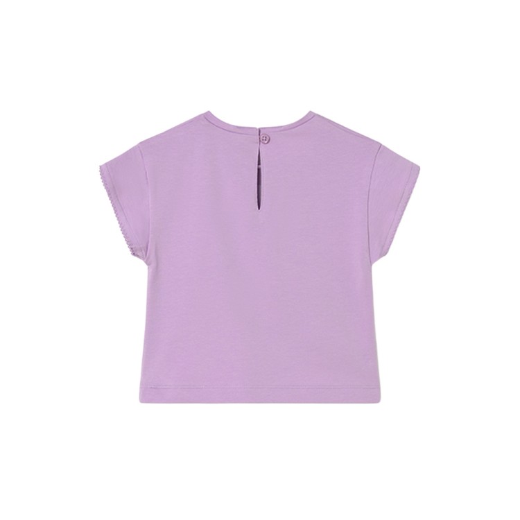 MAYORAL T-shirt lilla interattiva neonata