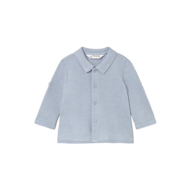 MAYORAL NEWBORN Camicia celeste semplice neonato