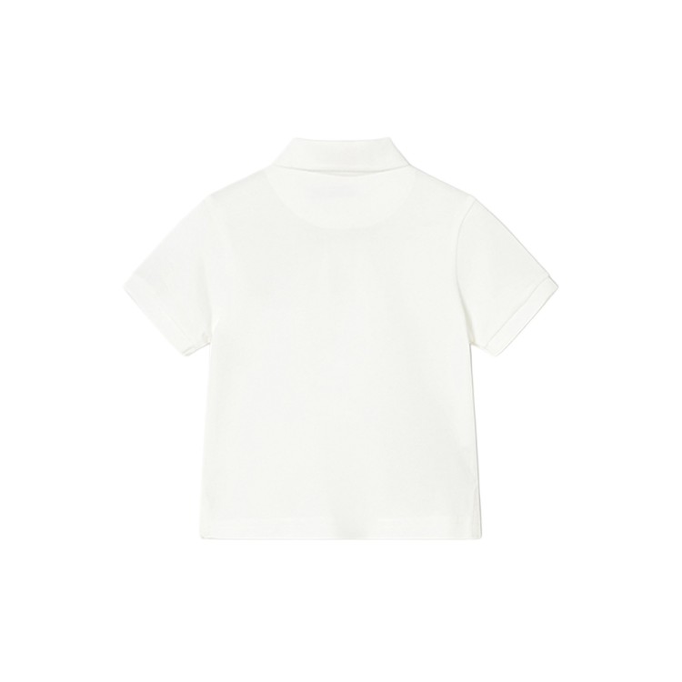 MAYORAL Polo panna con stampa neonato