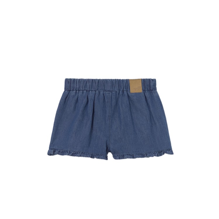 MAYORAL Shorts in denim elasticizzati neonata