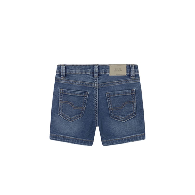 MAYORAL Shorts in denim slavato neonato