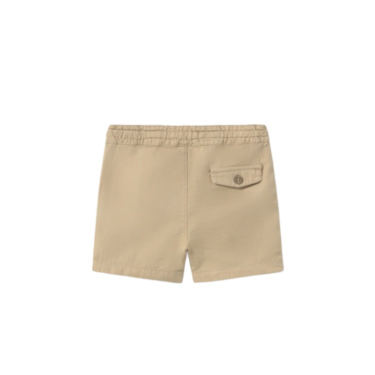 MAYORAL Shorts beige in lino neonato