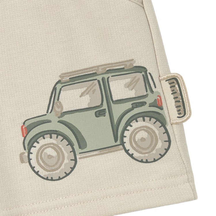 MAYORAL Shorts beige in felpa interattivi neonato