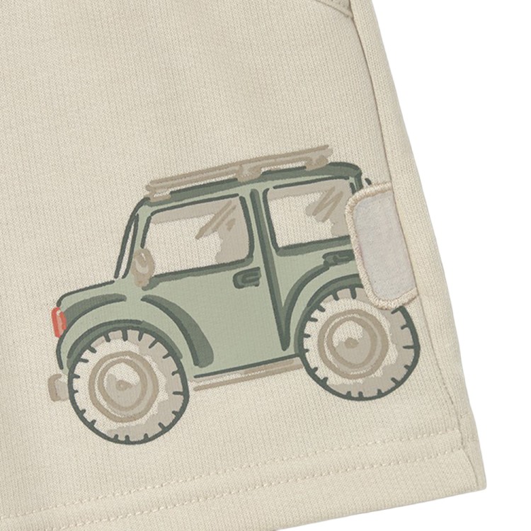 MAYORAL Shorts beige in felpa interattivi neonato