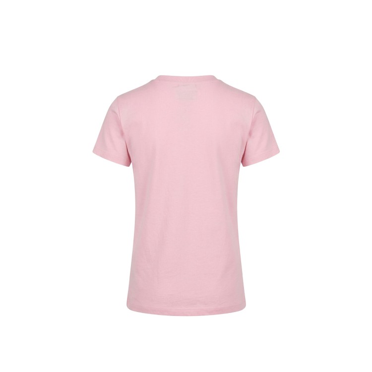 SAINT BARTH T-shirt rosa "sono alla frutta" con charms bambina