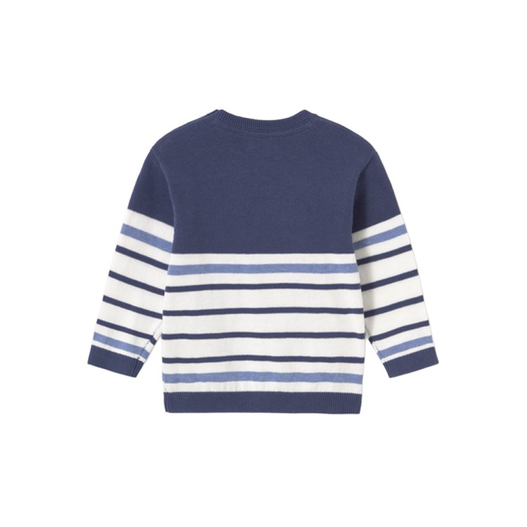 MAYORAL Maglione blu navy a righe neonato