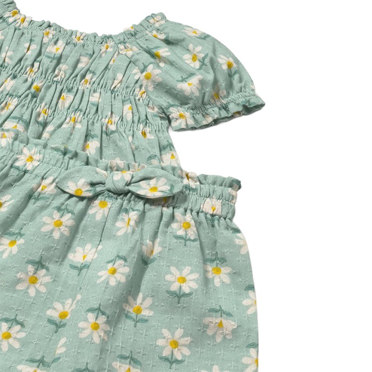 MAYORAL Completo verde blusa e pantalone neonata