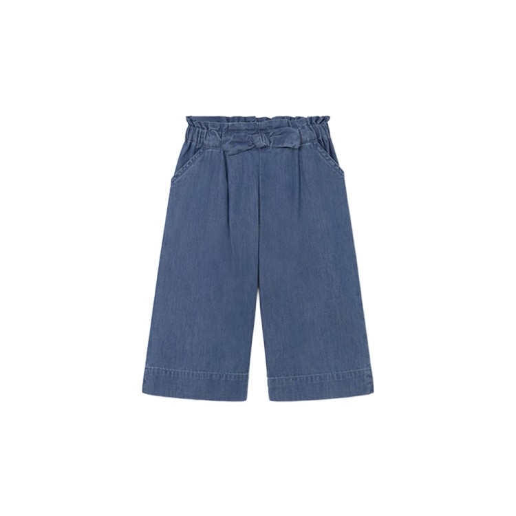 MAYORAL Jeans scuri a zampa neonata
