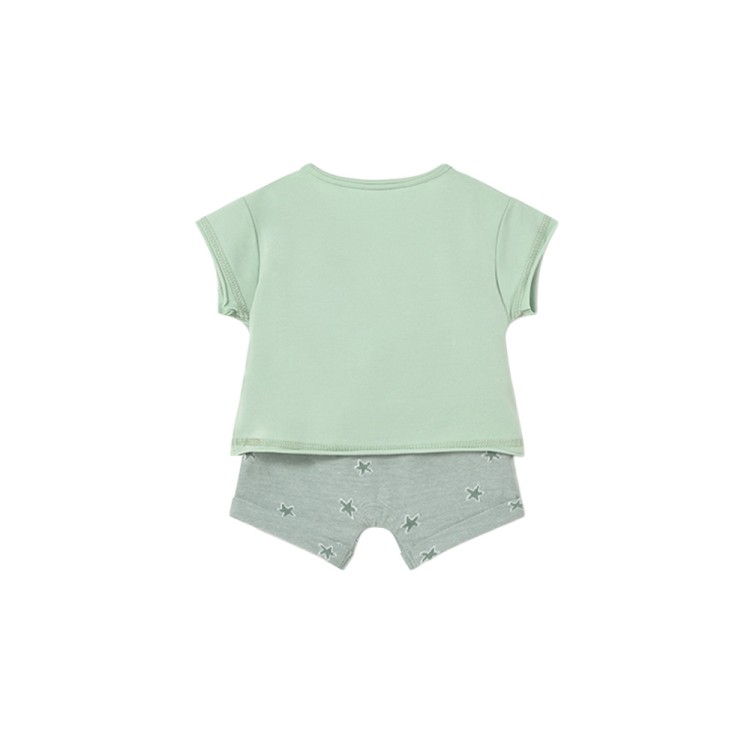 MAYORAL NEWBORN Completo verde 4 pezzi neonato