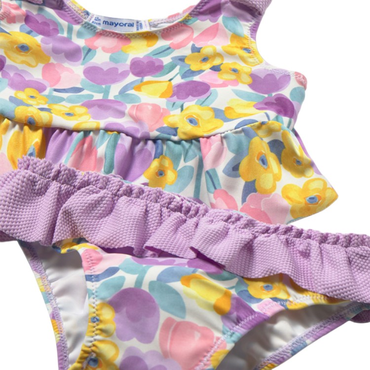 MAYORAL Completo mare 2 pezzi lilla neonata