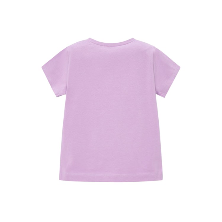MAYORAL Maglietta lilla con fiore bambina