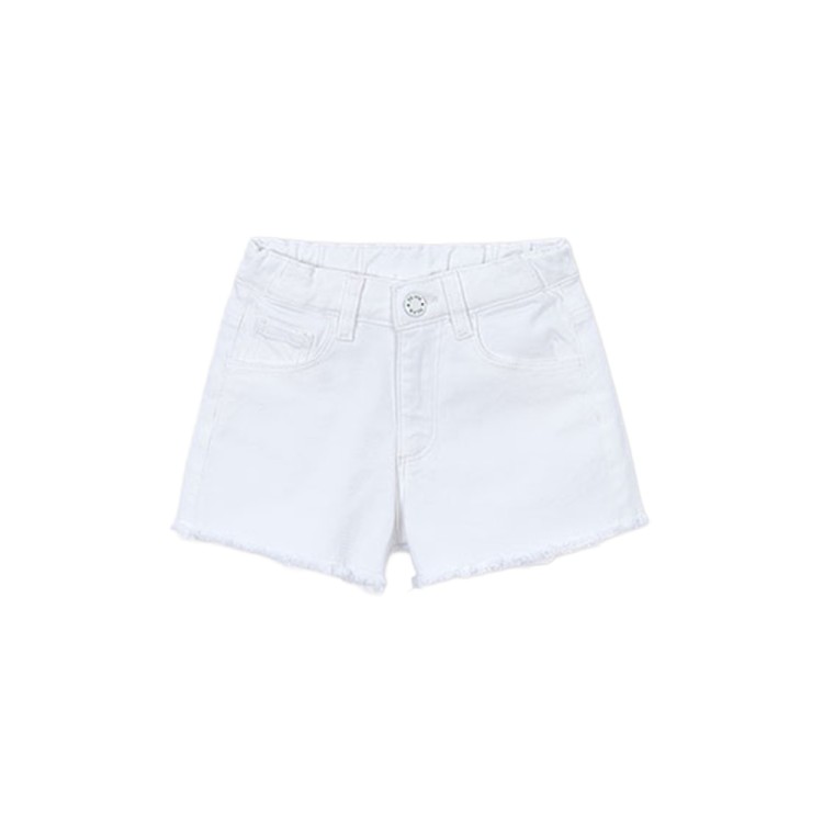 MAYORAL Shorts bianchi basic bambina