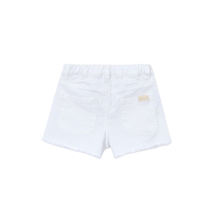 MAYORAL Shorts bianchi basic bambina