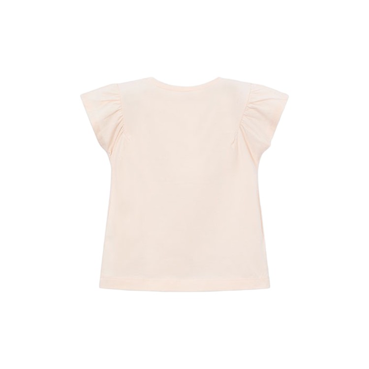 MAYORAL T-shirt rosa con stampa bambina