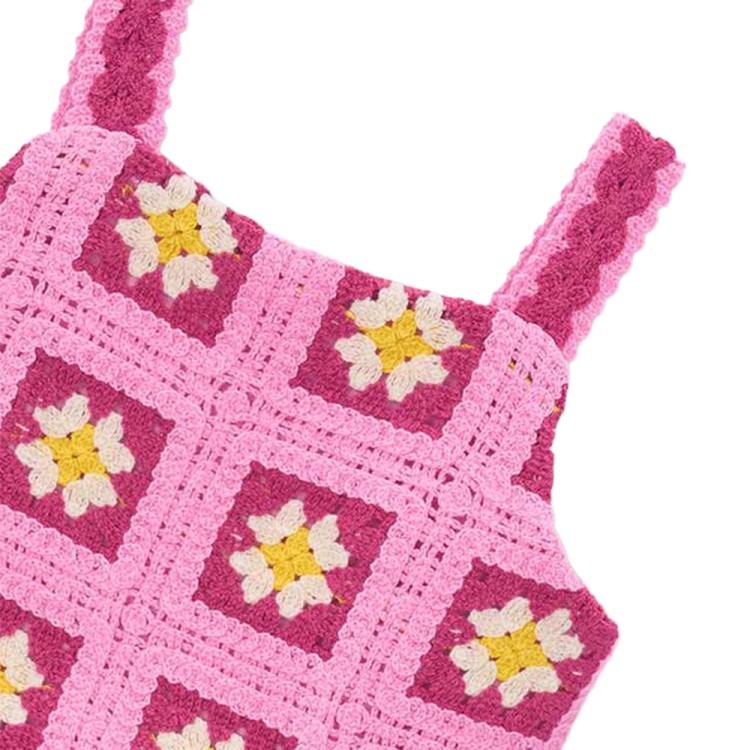 MAYORAL Top fucsia crochet bambina