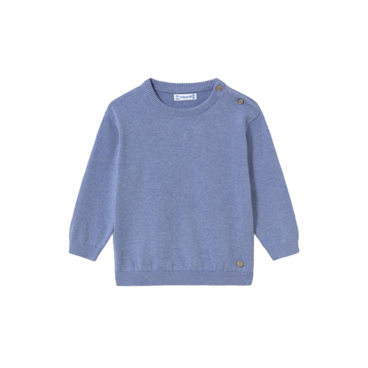 MAYORAL Maglione azzurro basic neonato