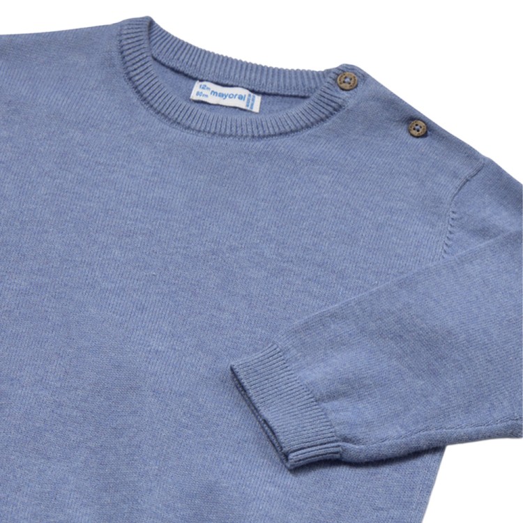 MAYORAL Maglione azzurro basic neonato