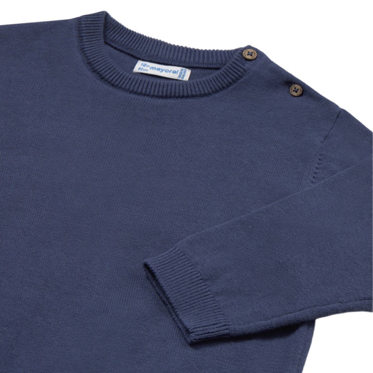 MAYORAL Maglione blu navy basic neonato
