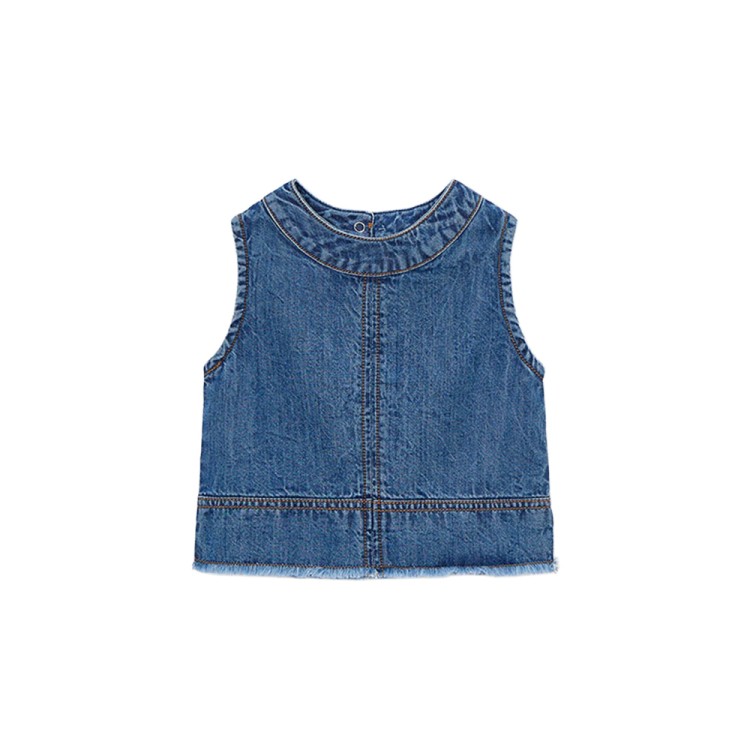MAYORAL Top in denim bambina
