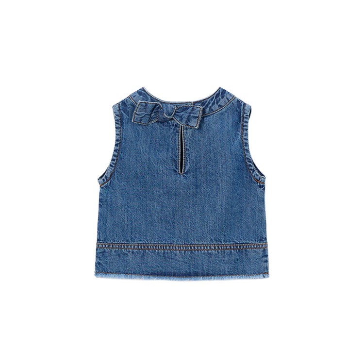 MAYORAL Top in denim bambina