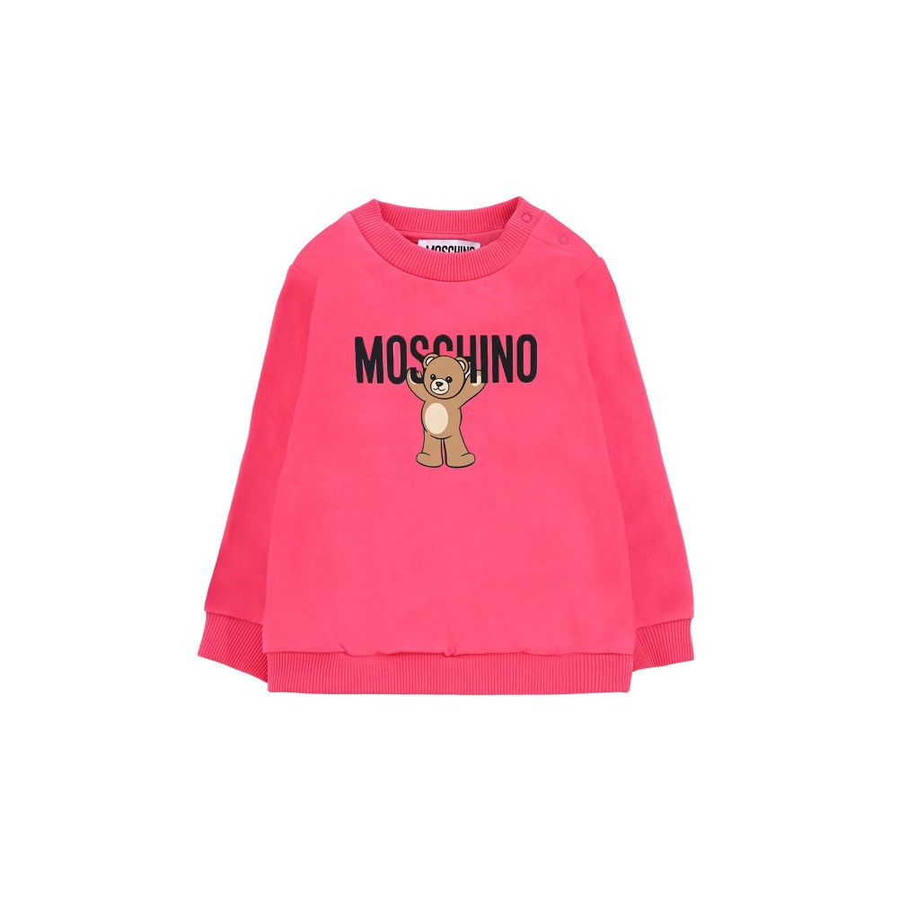 MOSCHINO Felpa fucsia...