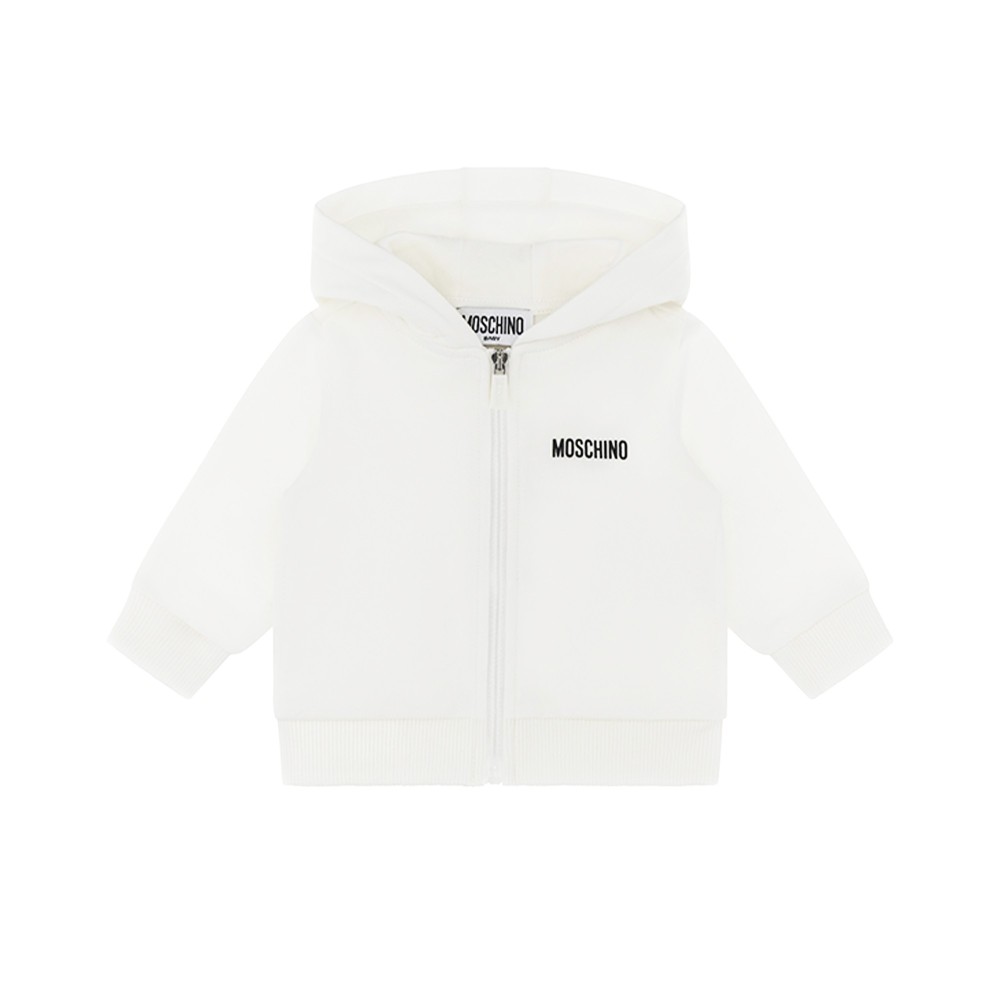 MOSCHINO Felpa bianca...