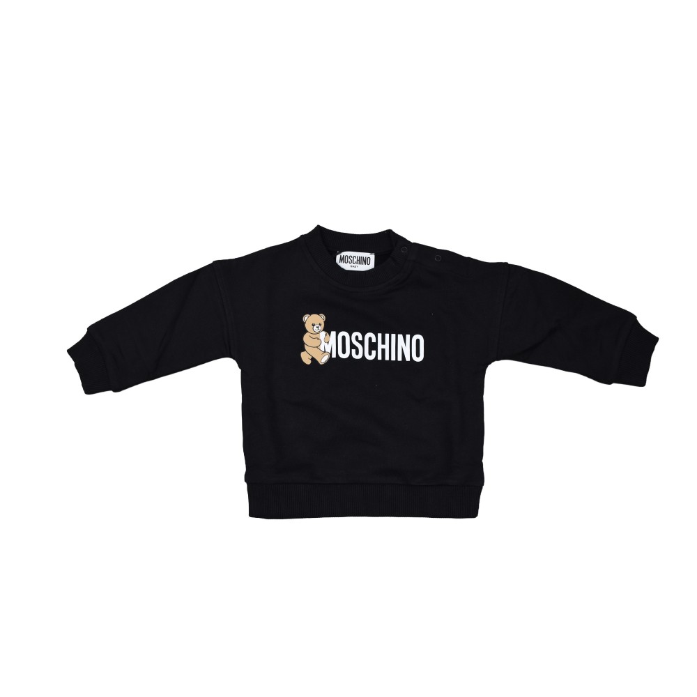 MOSCHINO Felpa nera...
