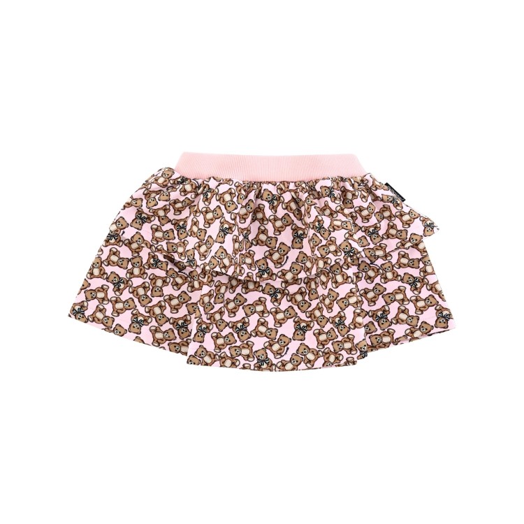 MOSCHINO Gonna rosa Teddy Bear all over neonata