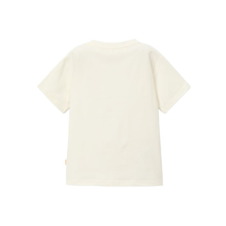 MAYORAL T-shirt panna con ricamo bambino