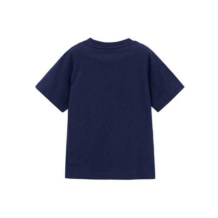 MAYORAL T-shirt blu navy con stampa bambino