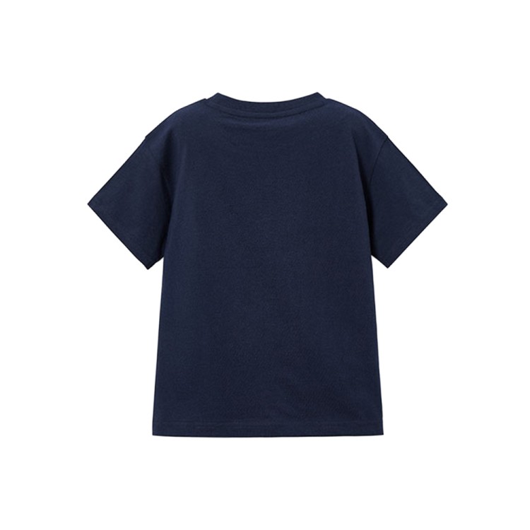 MAYORAL T-shirt blu navy con stampa bambino