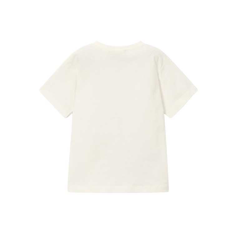 MAYORAL T-shirt panna con stampa bambino