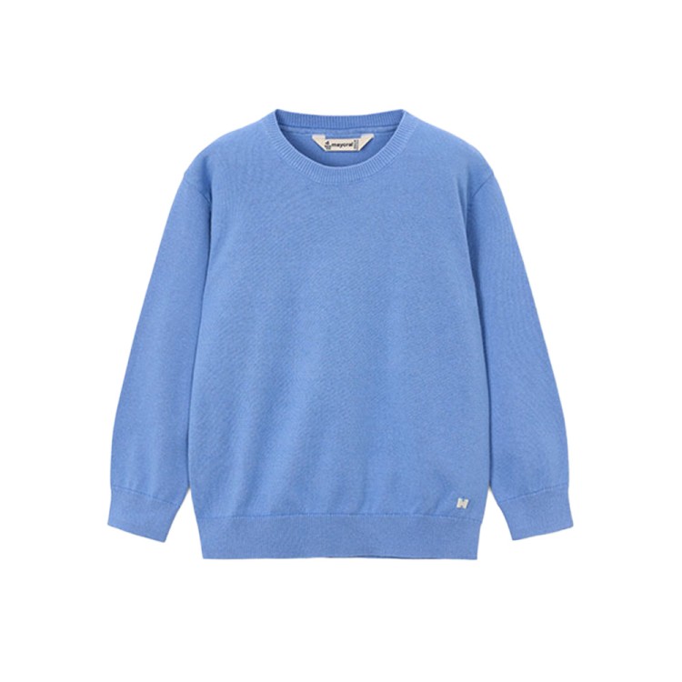 MAYORAL Maglione azzurro basic bambino