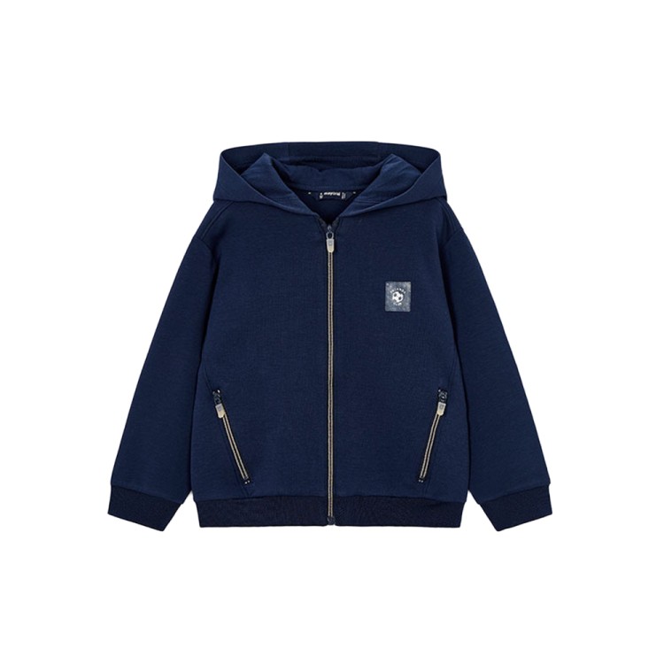 MAYORAL Felpa blu navy full-zip bambino