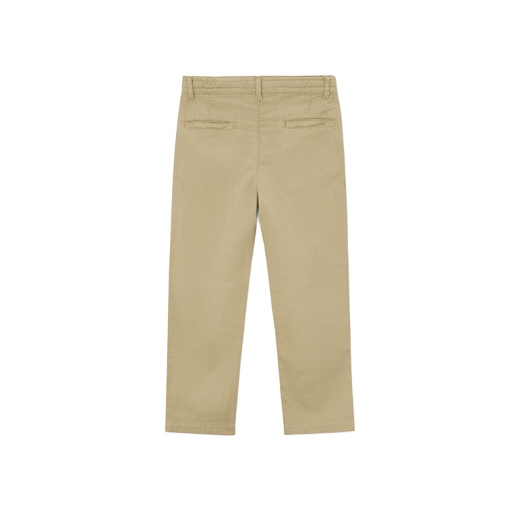 MAYORAL Pantaloni beige chino in lino bambino