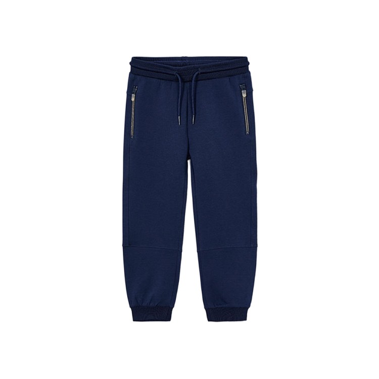 MAYORAL Jogger blu navy con zip bambino