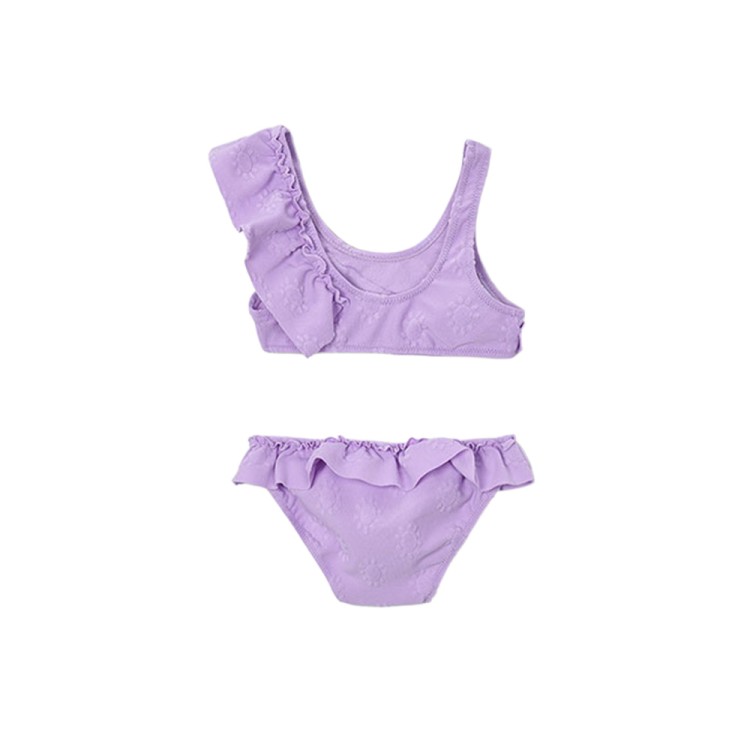 MAYORAL Bikini lilla con volant bambina