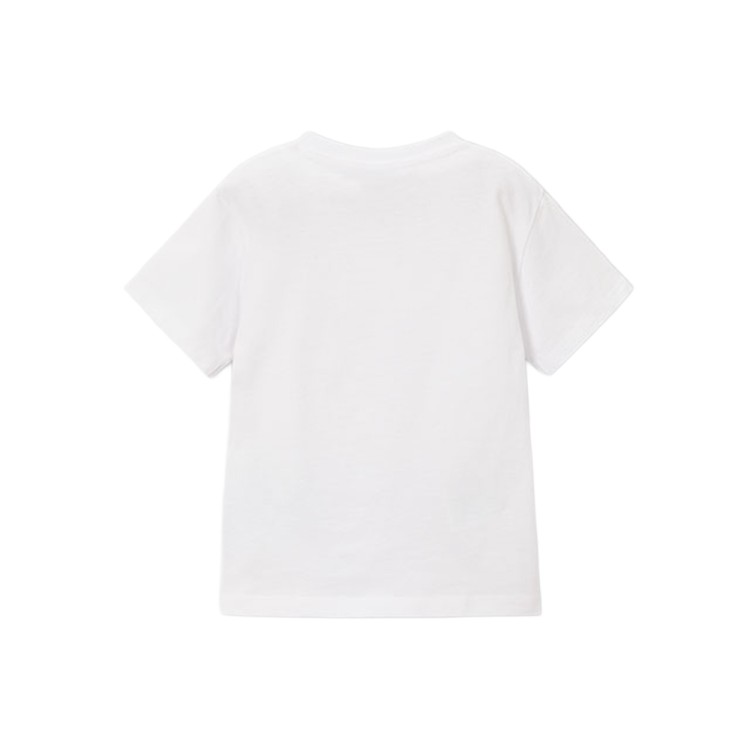 MAYORAL T-shirt bianca con stampa squalo bambino