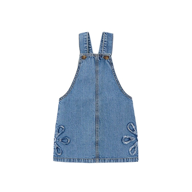 MAYORAL Salopette con gonna e fiori bambina