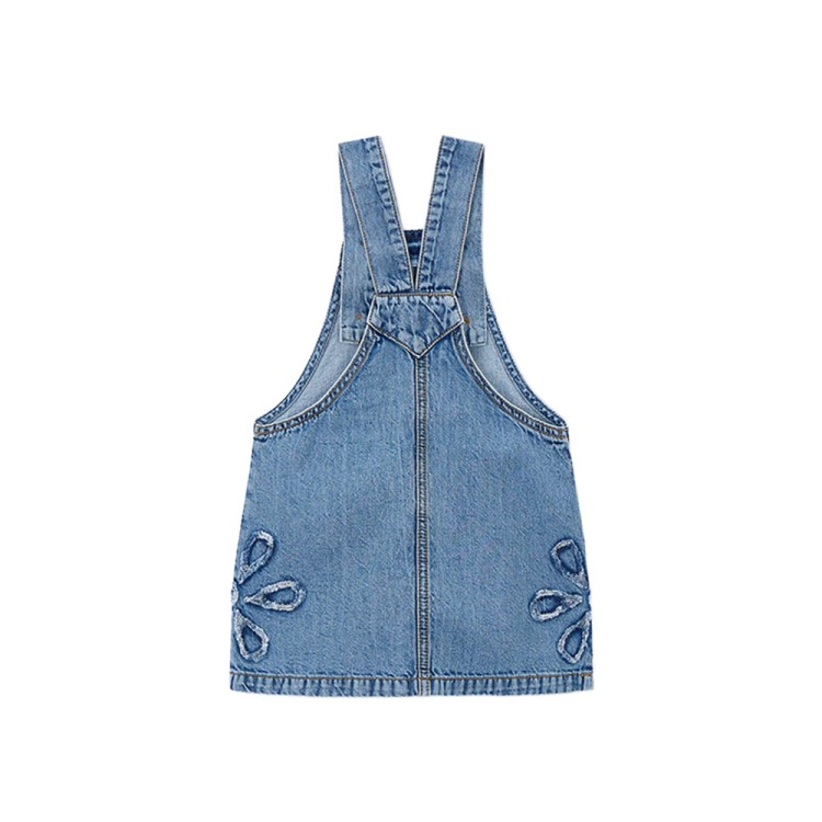 MAYORAL Salopette con gonna e fiori bambina