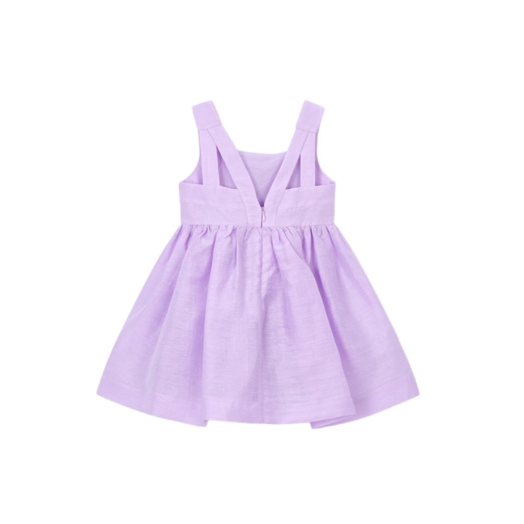 MAYORAL Abito lilla da cerimonia bambina