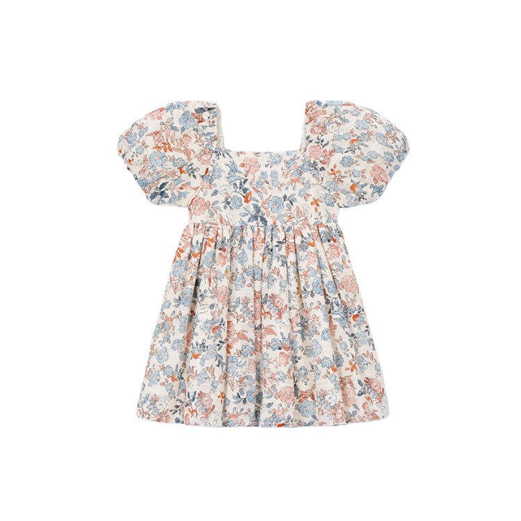 MAYORAL Abito multicolor floreale bambina