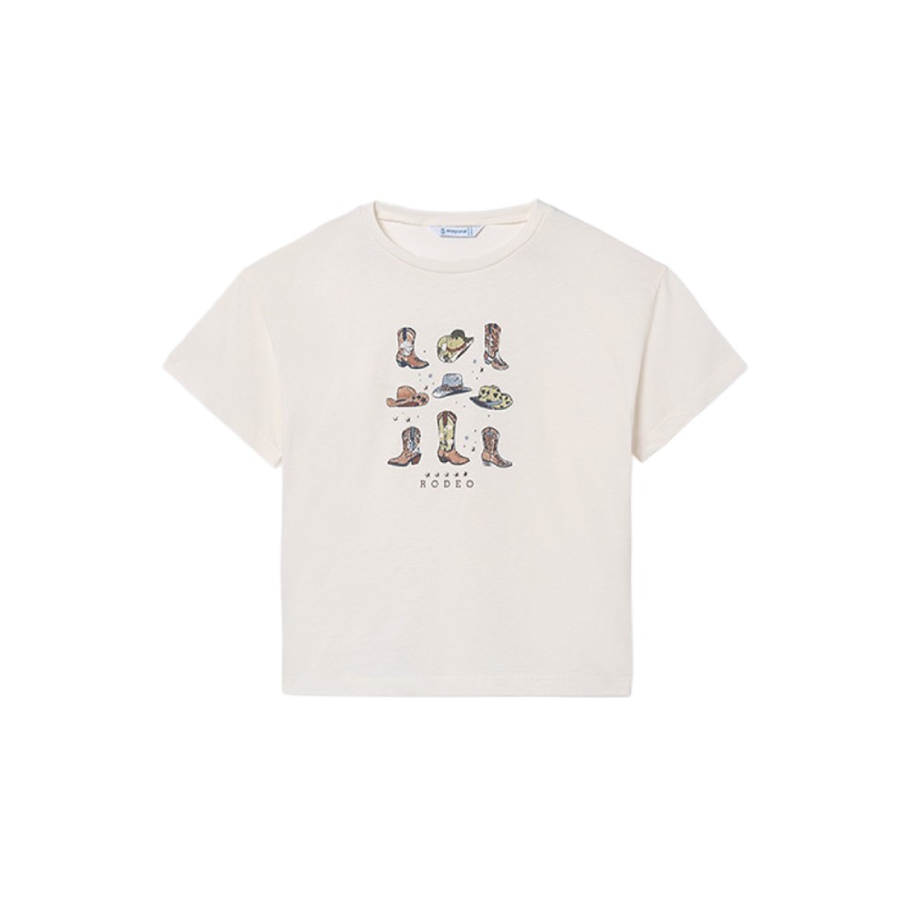 MAYORAL T-shirt panna...