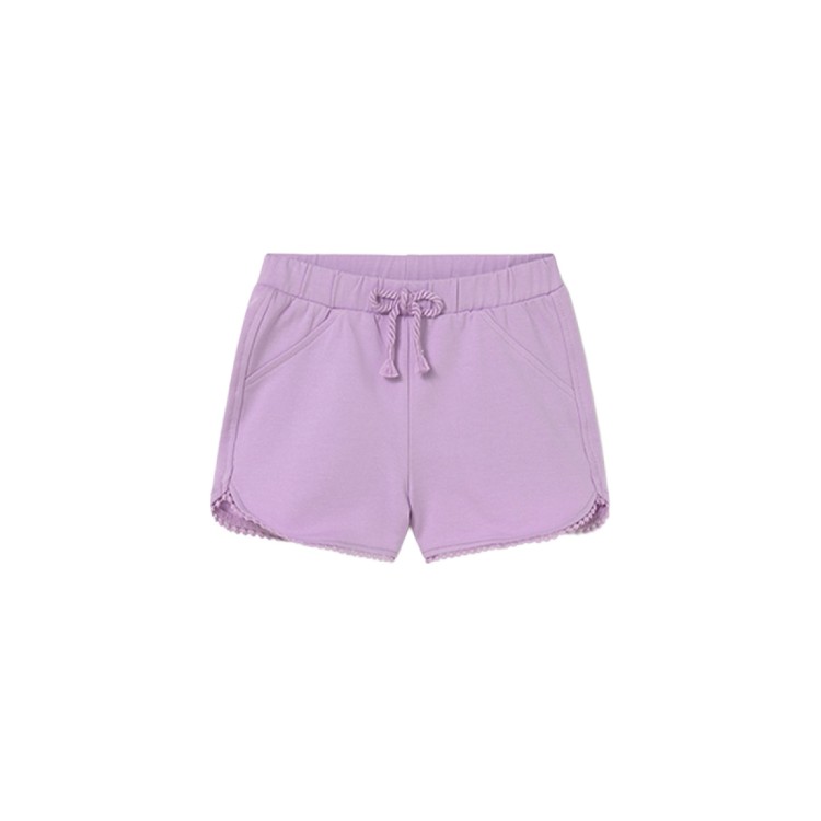 MAYORAL Shorts lilla in felpa neonata