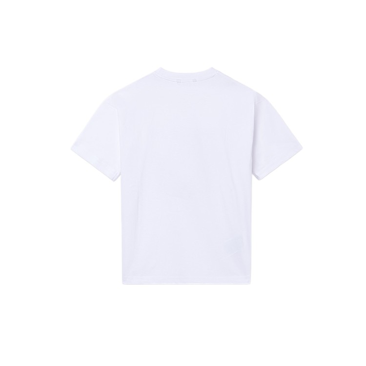MAYORAL T-shirt bianca con stampa bambino