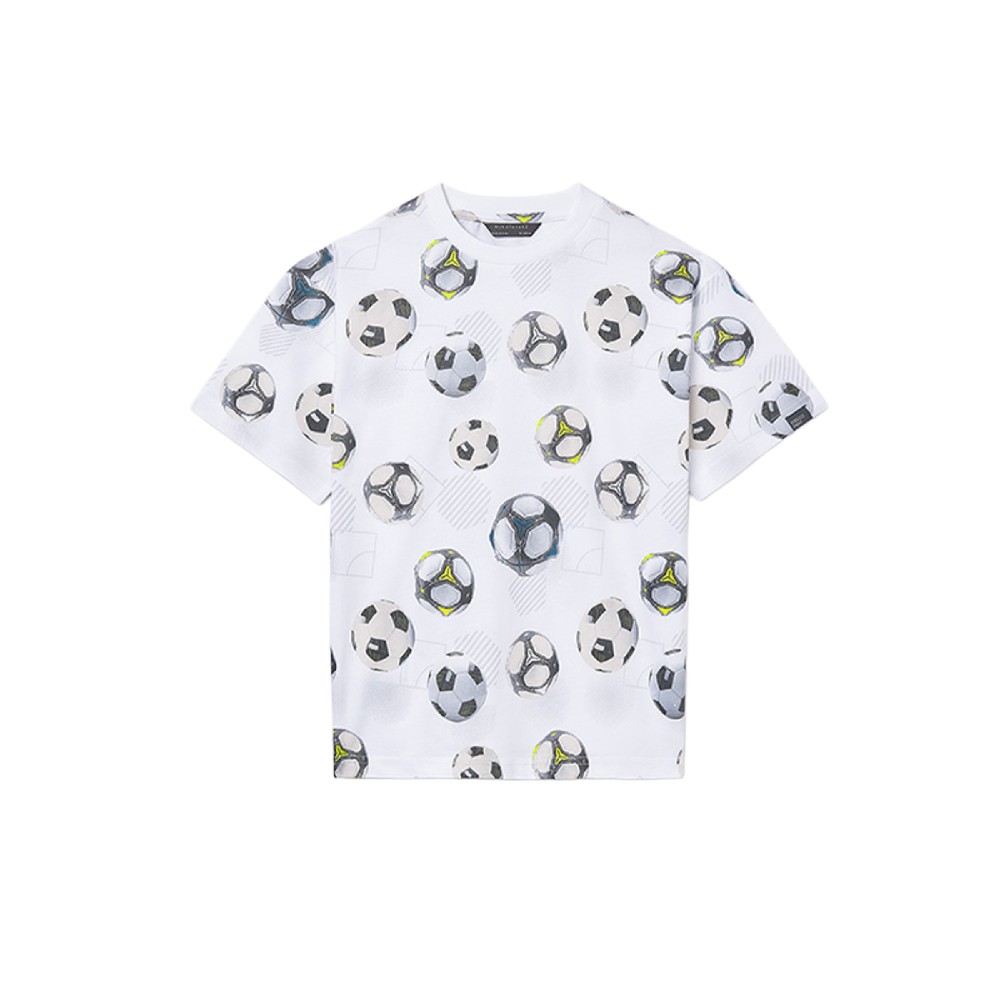 MAYORAL T-shirt bianca con...